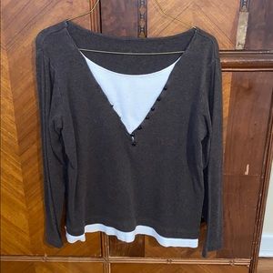 Cute Brown Cotton Shirt